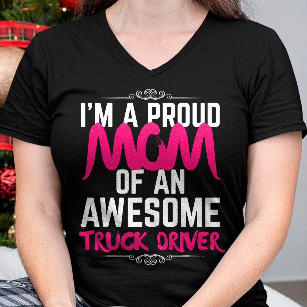 Best Truck Driver Life Shirt, Funny Trucker UnisexT-Shirt/Hoodie/Sweatshirt HLT00 - Mom of Truck Driver Shirt Proud of My Truck Driver Son T-Shirt