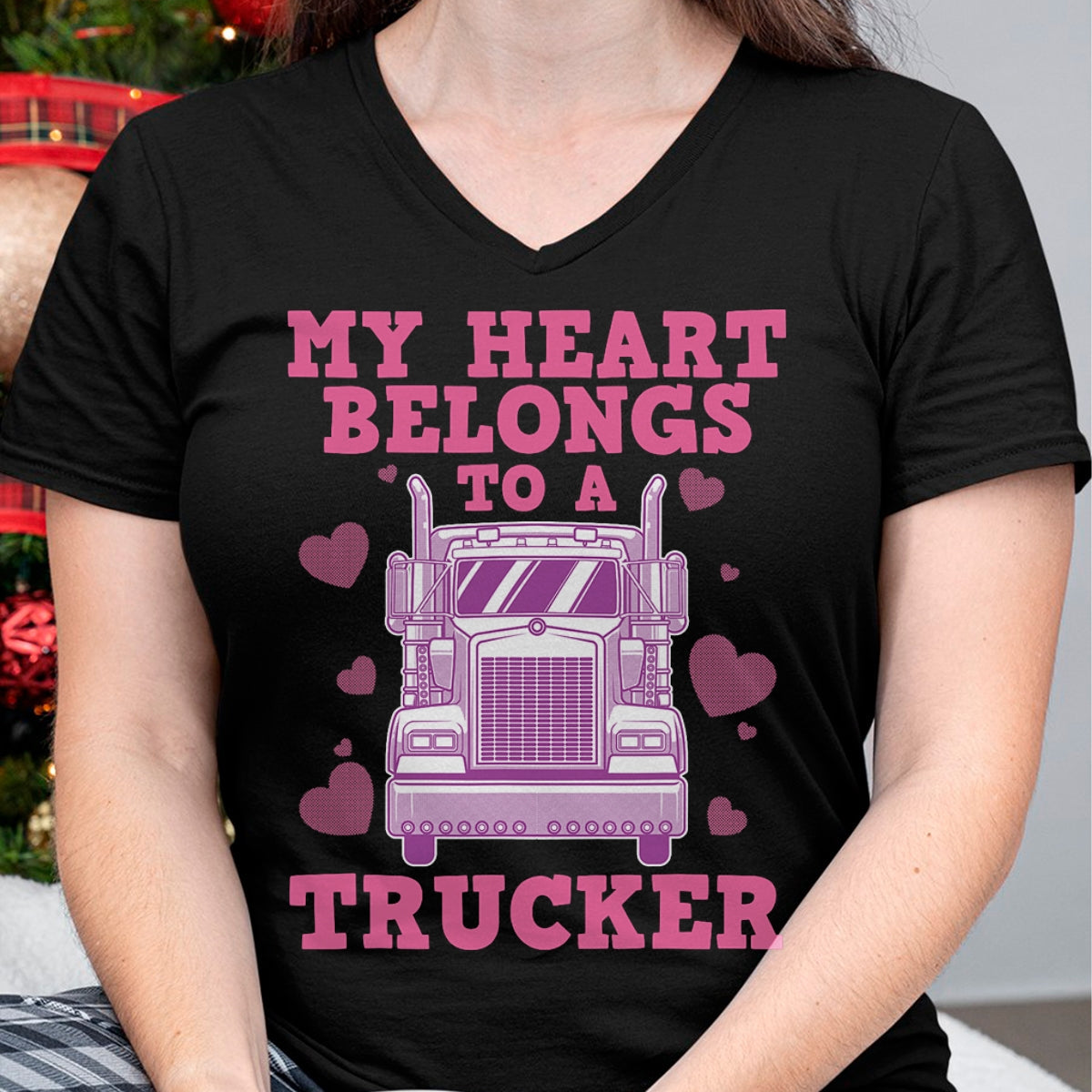 Best Truck Driver Life Shirt, Funny Trucker UnisexT-Shirt/Hoodie/Sweatshirt HLT00 - Cool Truckers Wife Gift for Women Funny Truck Driver Girl T-Shirt