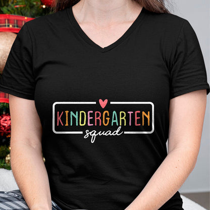 Best Student Shirt, Funny Back To School UnisexT-Shirt/Hoodie/Sweatshirt HLT00 - Kindergarten Team Crew Kinder Squad Back to School Teacher T-Shirt