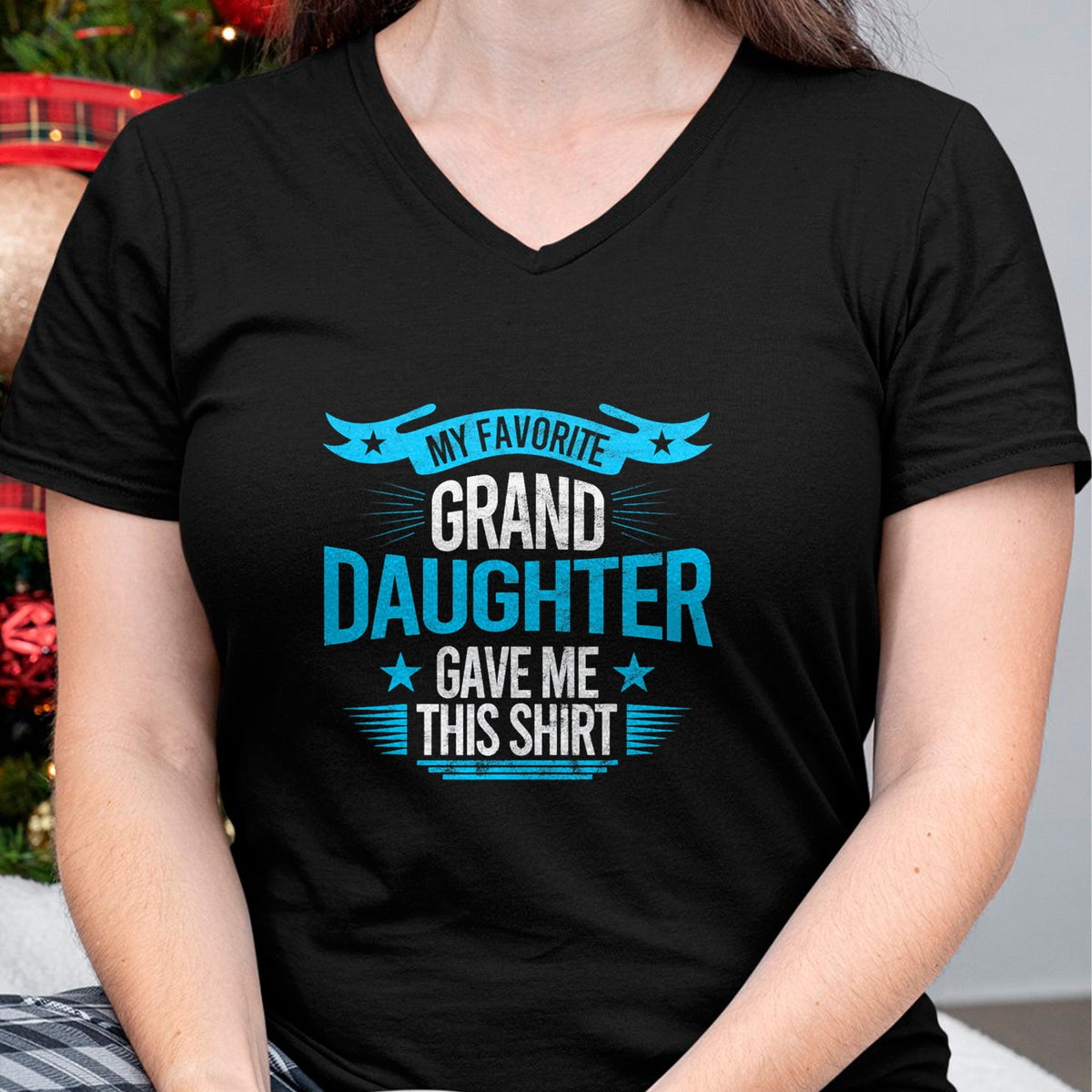 Best Grandma Shirt, Proud Grandma Unisex T-Shirt/Hoodie/Sweatshirt HLT00 - My Favorite Granddaughter Gave Me Grandparent T shirt gift T-Shirt