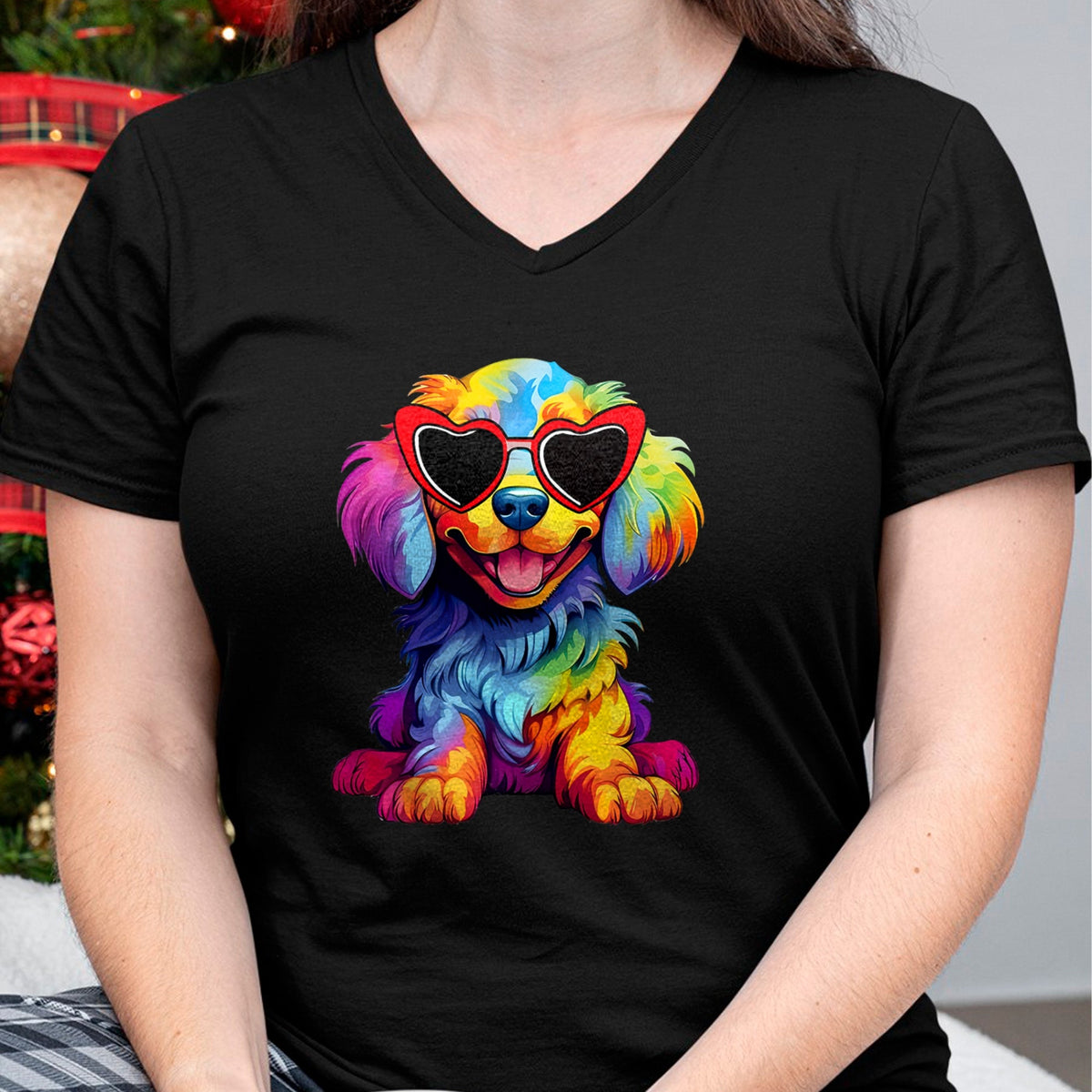 Dog Love Shirt, Dog Lover Gift T-Shirt/Hoodie/Sweatshirt HLT00 - Rainbow LGBT Love Weiners Dogs Love Funny Gay Man Pride Fun T-Shirt