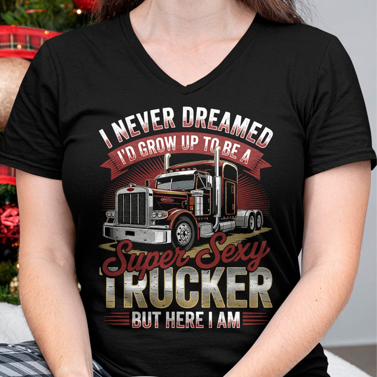 Best Truck Driver Life Shirt, Funny Trucker UnisexT-Shirt/Hoodie/Sweatshirt HLT00 - Semi Truck Driver Trucking T-Shirt (1)