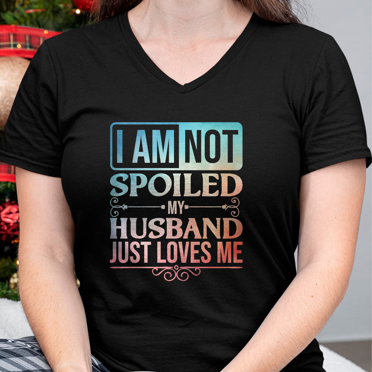 Best Wife Shirt, Wife and Husband Unisex T-Shirt/Hoodie/Sweatshirt HLT00 - Gift for wife T shirt, spoiled wife   Funny Spoiled Wife Art For Women Girls Husband Spoiled Wife Pr (25)