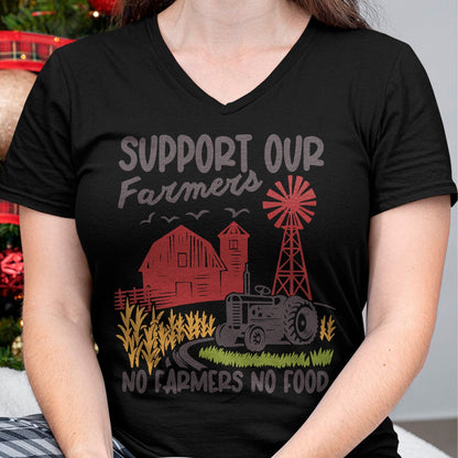 Best Farmer Life Shirt, Funny Farmer UnisexT-Shirt/Hoodie/Sweatshirt HLT00 - Support Our Farmer No Farmers No Food T-Shirt