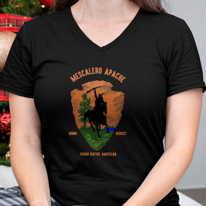 Native American T-Shirts, Vintage Native American Unisex T-Shirt/Hoodie/Sweatshirt HLT00 - MESCALERO APACHE Tribe Native American Indian Retro Arrow
