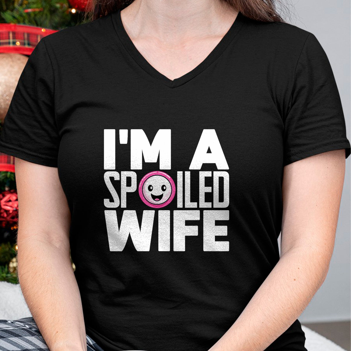 Best Wife Shirt, Wife and Husband Unisex T-Shirt/Hoodie/Sweatshirt HLT00 - Gift for wife T shirt, spoiled wife   I'm a Spoiled Wife T-Shirt