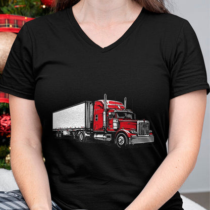Best Truck Driver Life Shirt, Funny Trucker UnisexT-Shirt/Hoodie/Sweatshirt HLT00 - Semi Truck Driver T-Shirt, Men, Black, 3X-Large