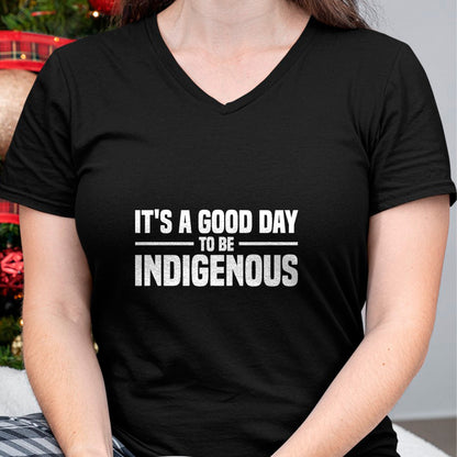 Native American T-Shirts, Vintage Native American Unisex T-Shirt/Hoodie/Sweatshirt HLT00 - Native American It_s A Good Day To Be Indigenous