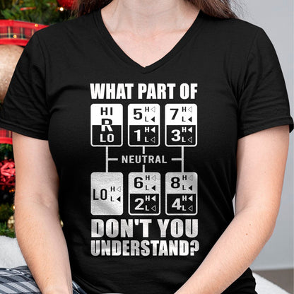 Best Truck Driver Life Shirt, Funny Trucker UnisexT-Shirt/Hoodie/Sweatshirt HLT00 - Funny Truck Driver For Men Women Truck Manual Transmission T-Shirt