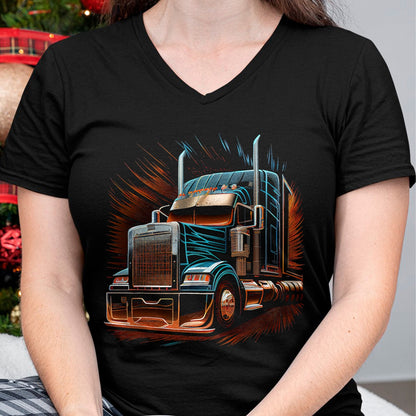 Best Truck Driver Life Shirt, Funny Trucker UnisexT-Shirt/Hoodie/Sweatshirt HLT00 - Truck Driver 18 Wheel Trucker T-Shirt