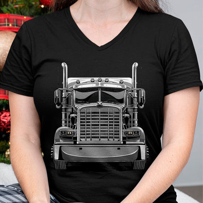 Best Truck Driver Life Shirt, Funny Trucker UnisexT-Shirt/Hoodie/Sweatshirt HLT00 - Semi Truck Driver T-Shirt, Men, Brown, Large