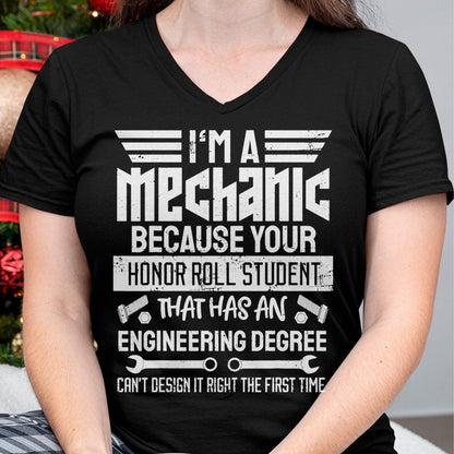 Best Mechanic Life Shirt, Funny Mechanic UnisexT-Shirt/Hoodie/Sweatshirt HLT00 - Mechanic Car Guy Mechanics DIY Handyman Garage Repair Shop T-Shirt (1)