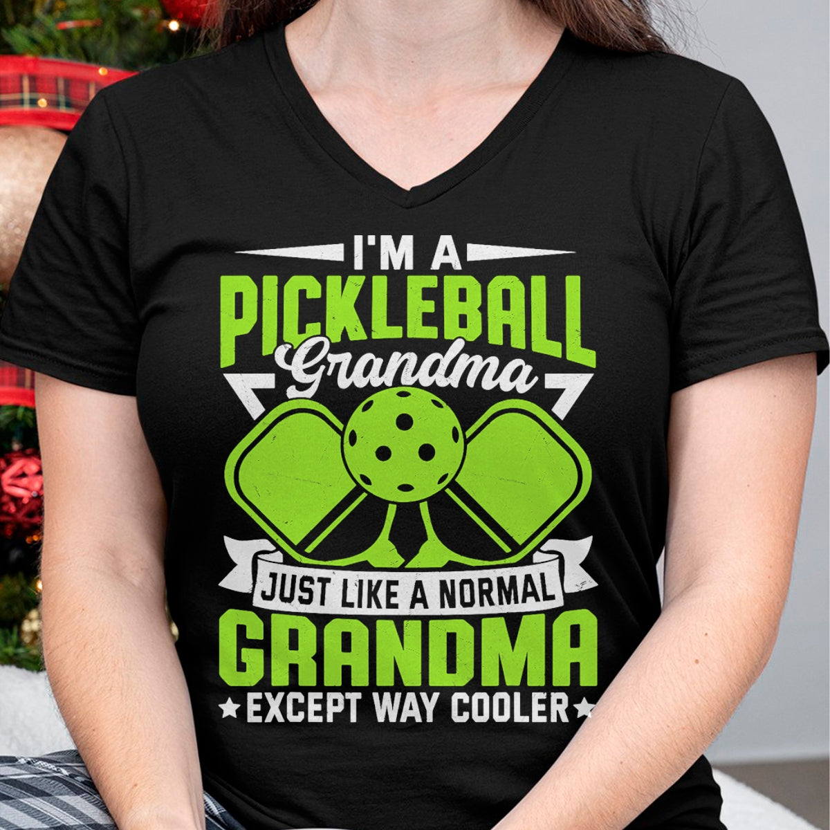 Funny Pickleball Shirt, Pickleball Lover Unisex T-Shirt/Hoodie/Sweatshirt HLT00 - Funny Pickleball Grandma Women Girls Pickle Ball Player T-Shirt