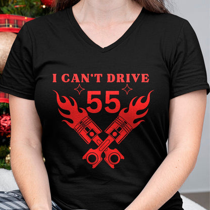 Best Mechanic Life Shirt, Funny Mechanic UnisexT-Shirt/Hoodie/Sweatshirt HLT00 - I Cant Drive 55 Funny Gift Pistons Engine Logo T-Shirt
