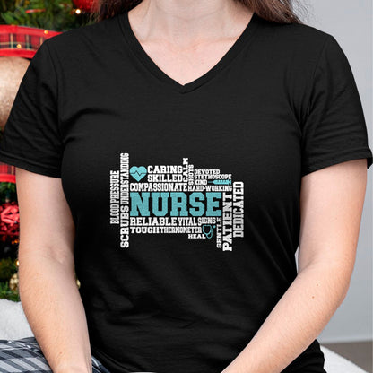 Funny Nurse Shirt, Nurse Unisex T-Shirt/Hoodie/Sweatshirt HLT00 - Cute Nurse RN LVN Nursing School Medical Long Sleeve T-Shirt