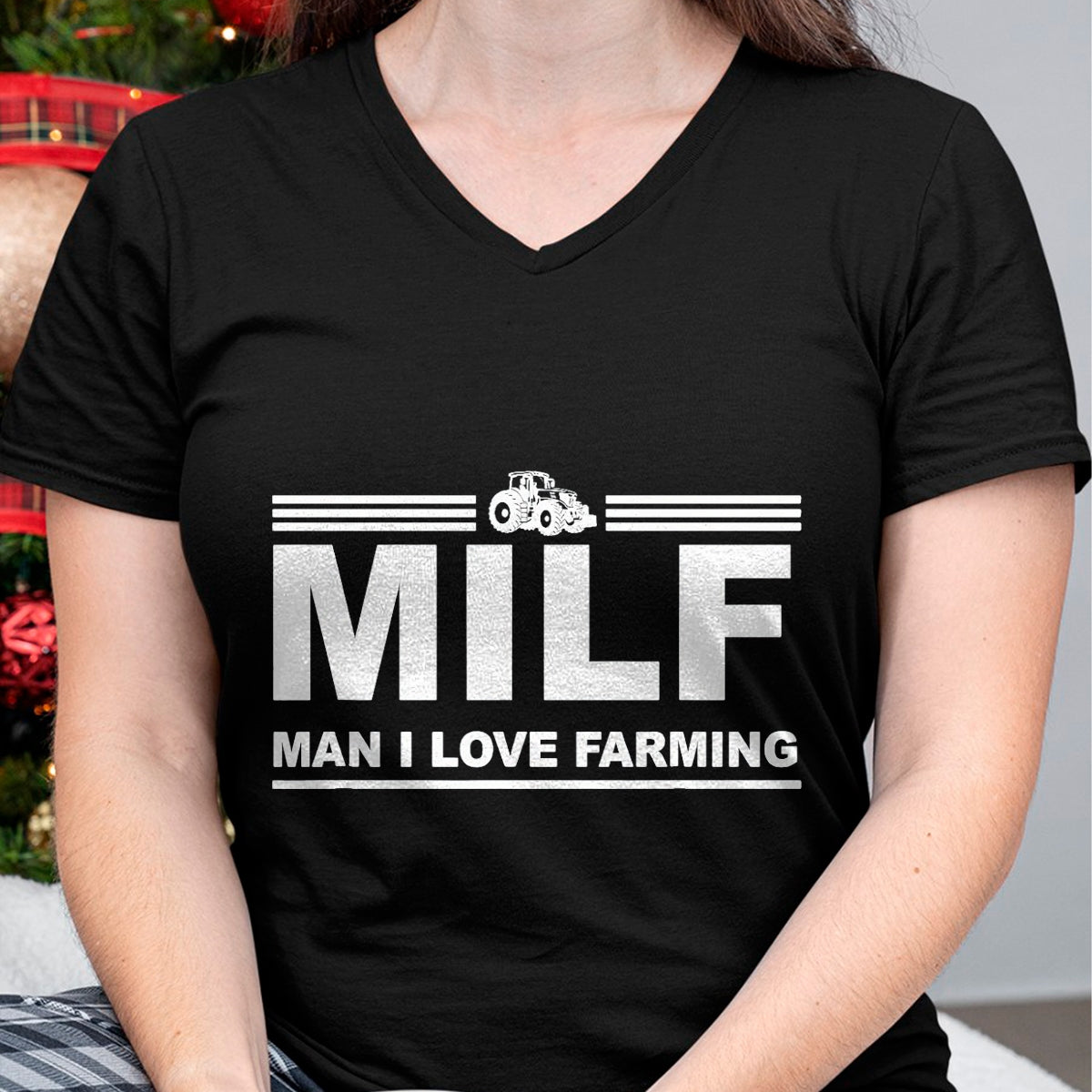 Best Farmer Life Shirt, Funny Farmer UnisexT-Shirt/Hoodie/Sweatshirt HLT00 - Milf Man I Love Farming Shirt  Farm Farmer Tractor Lover T-Shirt