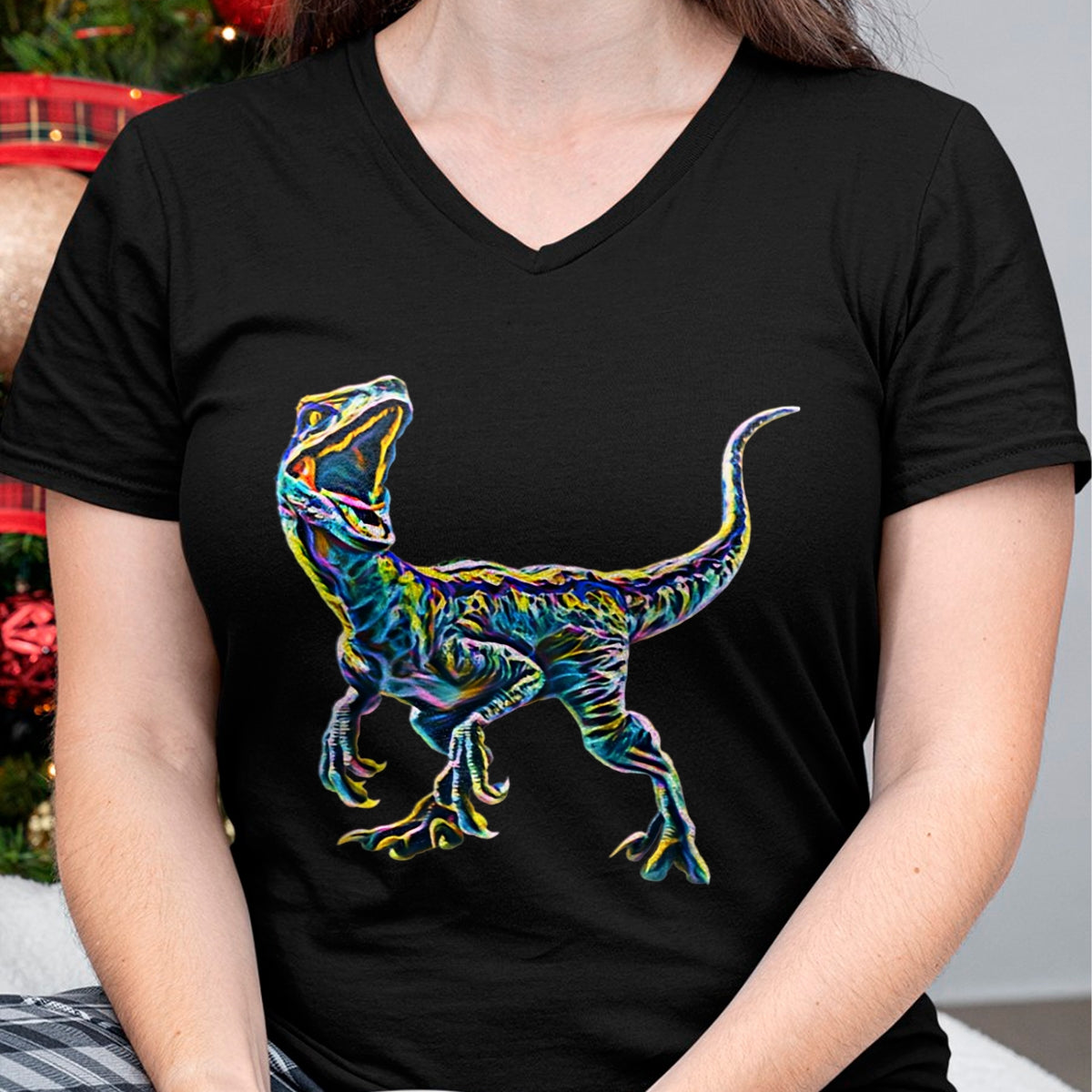 Best Dinosaur Lover Shirt, Funny Dinosaur UnisexT-Shirt/Hoodie/Sweatshirt HLT00 - Velociraptor Raptor Dinosaur T-Shirt