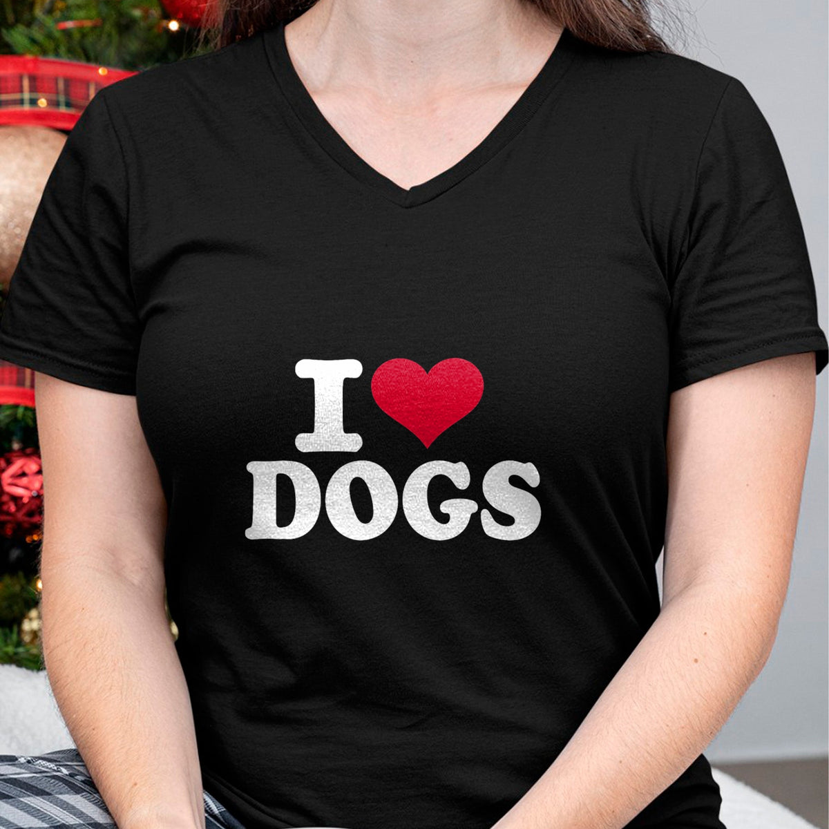 Dog Love Shirt, Dog Lover Gift T-Shirt/Hoodie/Sweatshirt HLT00 - I love dogs T-Shirt
