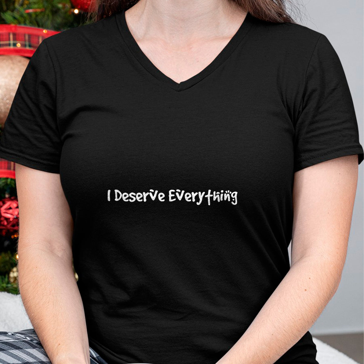 Best Wife Shirt, Wife and Husband Unisex T-Shirt/Hoodie/Sweatshirt HLT00 - I Deserve Everything Spoiled Bratty Women Girl T-Shirt
