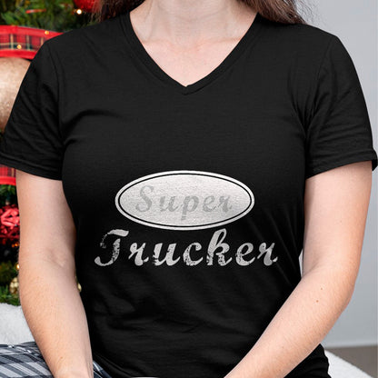 Best Truck Driver Life Shirt, Funny Trucker UnisexT-Shirt/Hoodie/Sweatshirt HLT00 - Super Trucker  Truck Driver T-Shirt