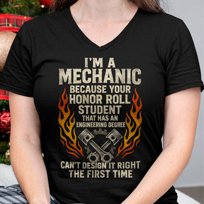 Best Mechanic Life Shirt, Funny Mechanic UnisexT-Shirt/Hoodie/Sweatshirt HLT00 - I'm A Mechanic - Funny Car Repair Garage DIY T-Shirt
