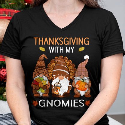 Best Thanksgiving Family Shirt , Funny Thanksgiving UnisexT-Shirt/Hoodie/Sweatshirt HLT00 - Thanksgiving Women gnome Fall Leopard Turkey Men Girls T-Shirt