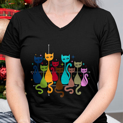 Cat Love Shirt, Funny Cat Lover Gift UnisexT-Shirt/Hoodie/Sweatshirt HLT00 - Classic Art Kitten Lover Vintage Artwork Cute Cat T-Shirt