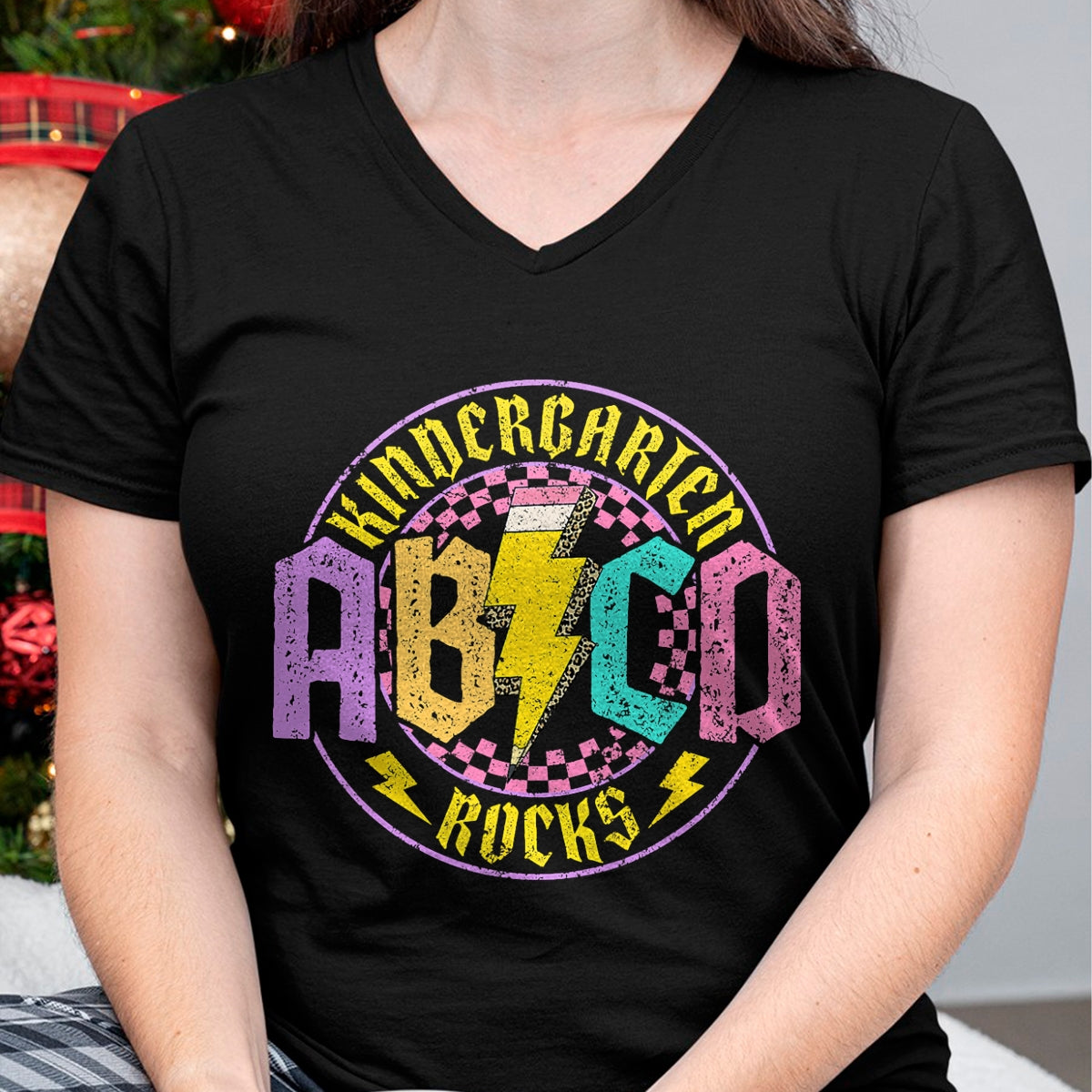 Best Student Shirt, Funny Back To School UnisexT-Shirt/Hoodie/Sweatshirt HLT00 - Kindergarten Rocks ABCD Back To School Funny Rock Teacher T-Shirt (1)