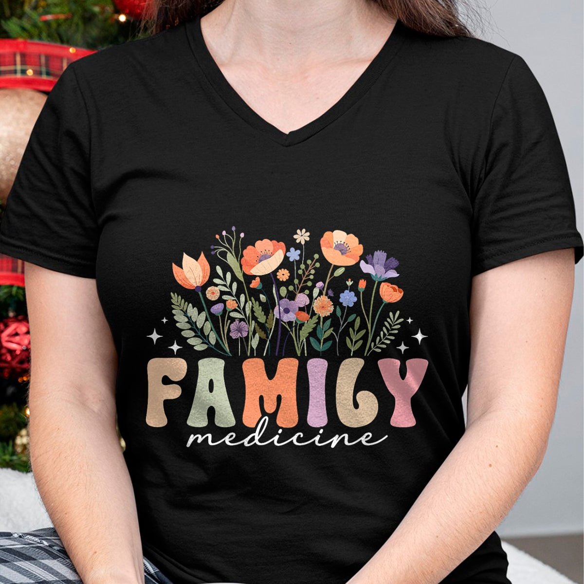Best Doctor Shirt, Funny Doctor UnisexT-Shirt/Hoodie/Sweatshirt HLT00 - Family Medicine Flowers Family Medicine Doctor T-Shirt