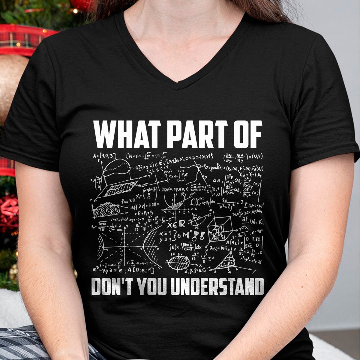 Best Mechanic Life Shirt, Funny Mechanic UnisexT-Shirt/Hoodie/Sweatshirt HLT00 - What Part Of Don't You Understand  Funny Math Teacher Gift Short Sleeve T-Shirt, Black, Small,