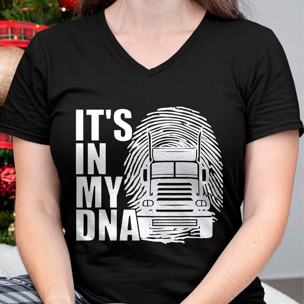Best Truck Driver Life Shirt, Funny Trucker UnisexT-Shirt/Hoodie/Sweatshirt HLT00 - Truck Driver Trucker It's In My DNA - Truck Driver T-Shirt