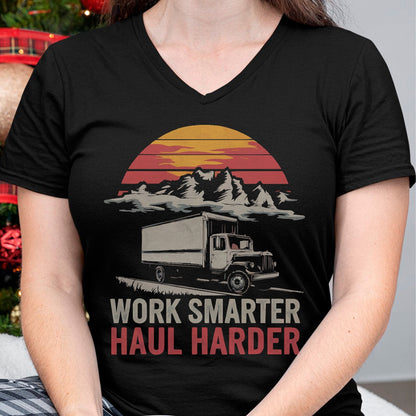 Best Truck Driver Life Shirt, Funny Trucker UnisexT-Shirt/Hoodie/Sweatshirt HLT00 - Box Truck Driving Truck Driver Proud Trucker T-Shirt