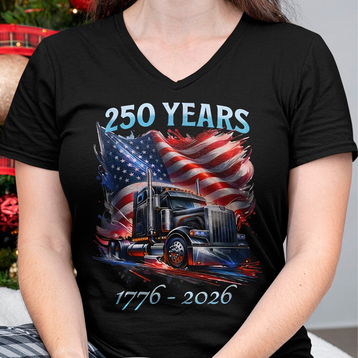 Best Truck Driver Life Shirt, Funny Trucker UnisexT-Shirt/Hoodie/Sweatshirt HLT00 - American Flag Semi Truck Patriotic Trucker Patriotism T-Shirt