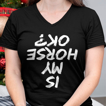 Best Horse Lover Shirt , Funny Horse UnisexT-Shirt/Hoodie/Sweatshirt HLT00 - Horseback Riding Funny Saying is My Horse OK Horses Quotes T-Shirt