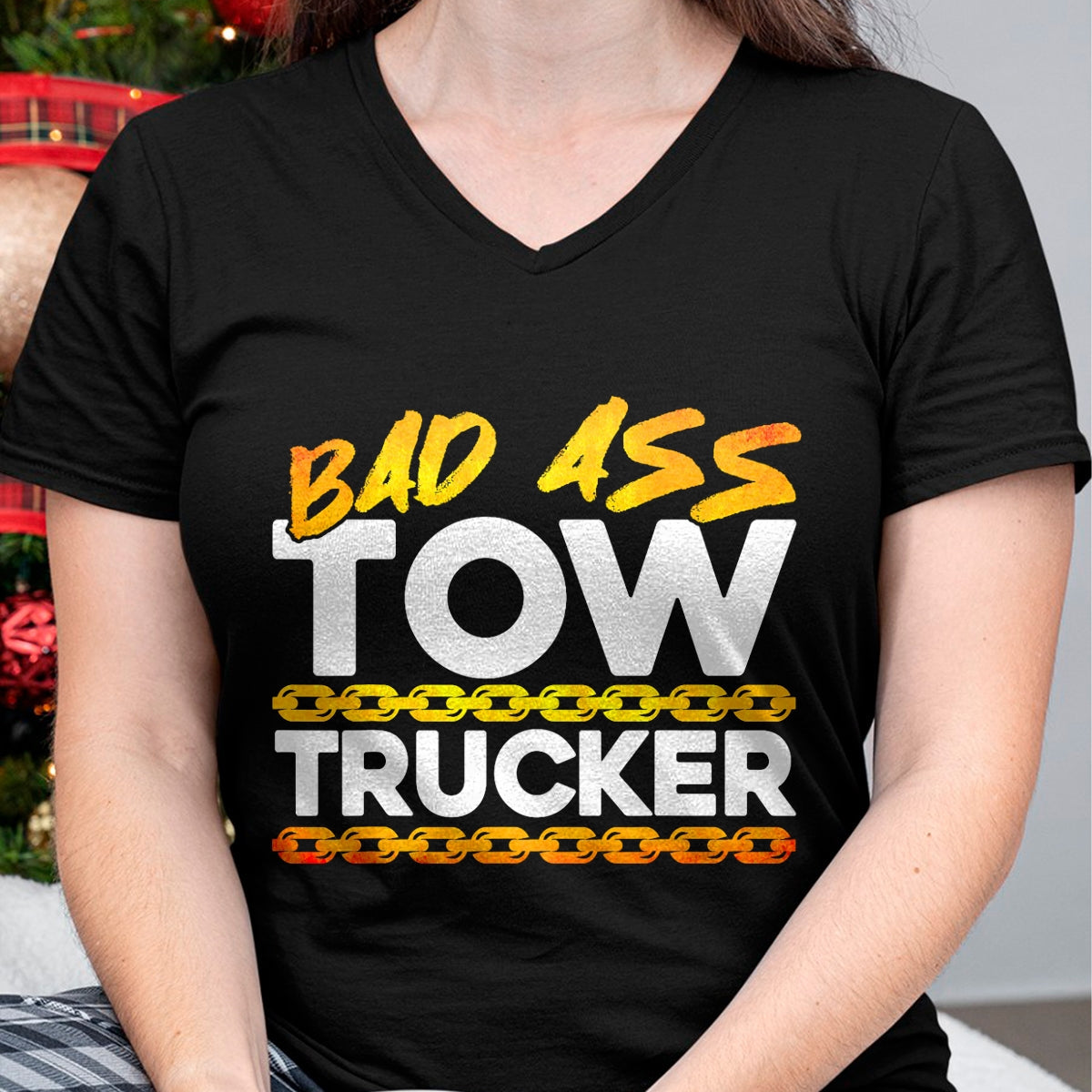 Best Truck Driver Life Shirt, Funny Trucker UnisexT-Shirt/Hoodie/Sweatshirt HLT00 - Tow Truck Driver Wrecker Bad Ass Tow Trucker T-Shirt