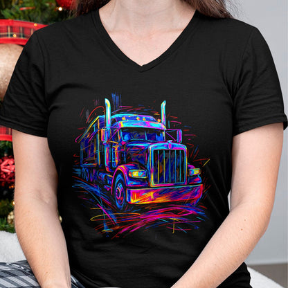 Best Truck Driver Life Shirt, Funny Trucker UnisexT-Shirt/Hoodie/Sweatshirt HLT00 - Truck Driver 18 Wheeler Trucker Semi Truck Driver T-Shirt