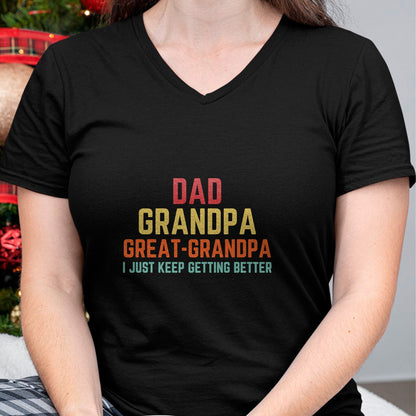 Best Grandpa Shirt, Proud Grandpa Unisex T-Shirt/Hoodie/Sweatshirt HLT00 - Fathers Day Gift from Grandkids Dad Grandpa Great Grandpa Long Sleeve T-Shirt
