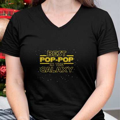 Best Grandpa Shirt, Proud Grandpa Unisex T-Shirt/Hoodie/Sweatshirt HLT00 - Grandpa Pop-Pop Shirt Gift, Best Pop-Pop in the Galaxy T-Shirt