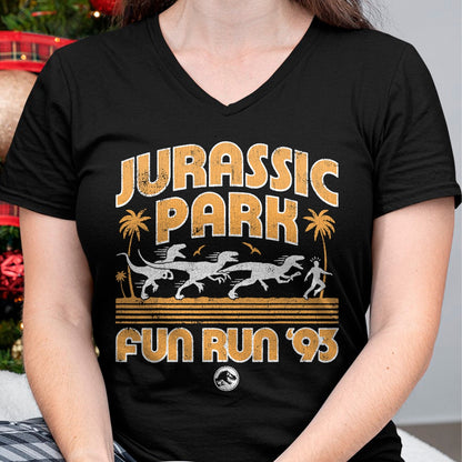 Best Dinosaur Lover Shirt, Funny Dinosaur UnisexT-Shirt/Hoodie/Sweatshirt HLT00 - Jurassic Park Fun Run _93 T-Shirt