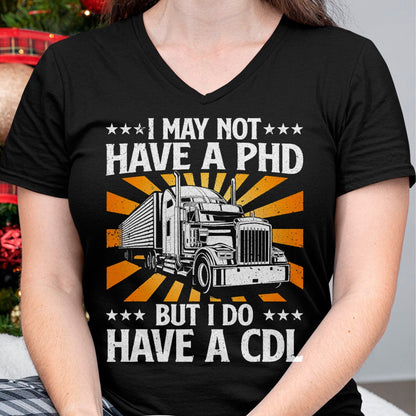 Best Truck Driver Life Shirt, Funny Trucker UnisexT-Shirt/Hoodie/Sweatshirt HLT00 - Funny Trucker Design For Men Women CDL Truck Driver Trucking T-Shirt