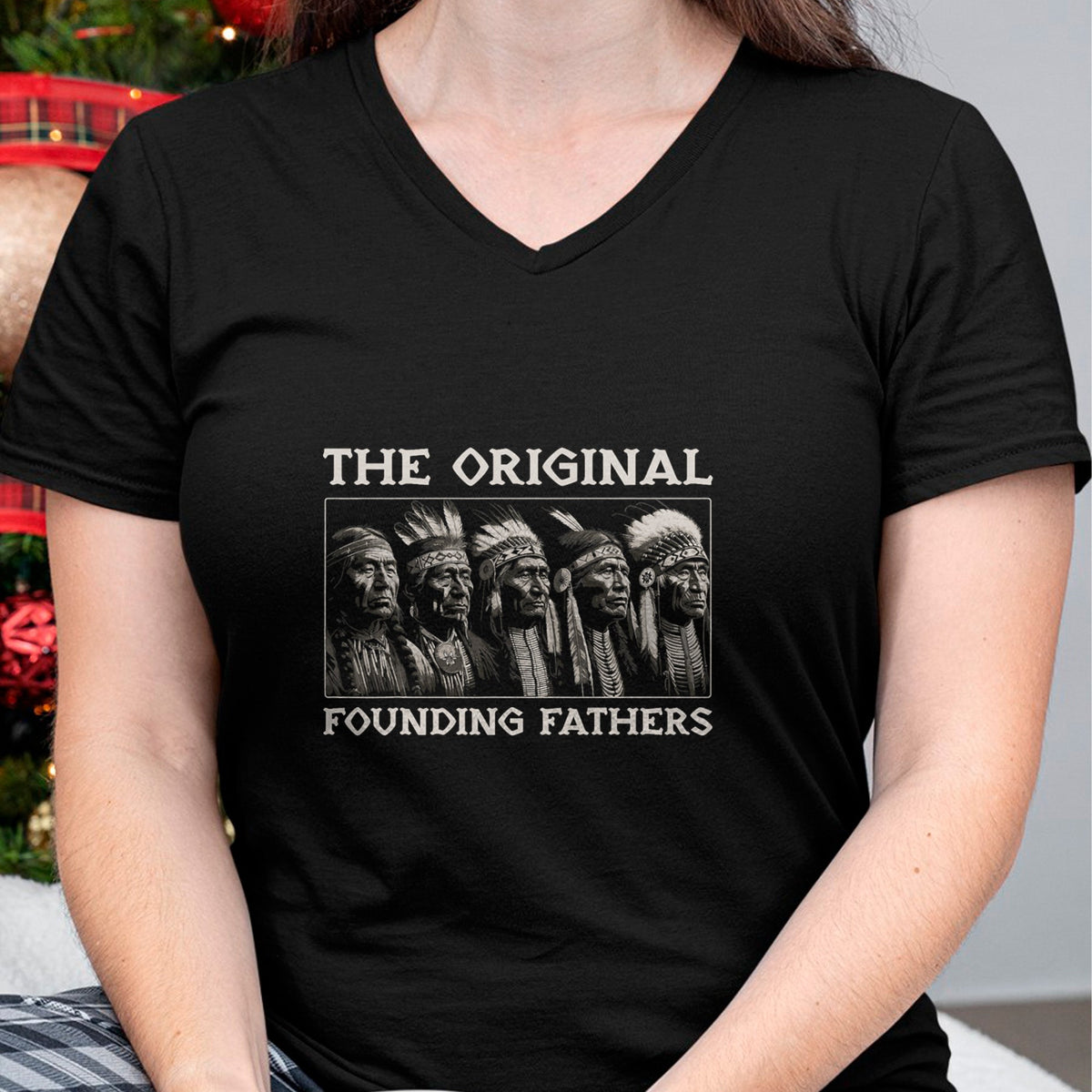Native American T-Shirts, Vintage Native American Unisex T-Shirt/Hoodie/Sweatshirt HLT00 - The Original Founding Fathers Vintage Native American Indian (1)