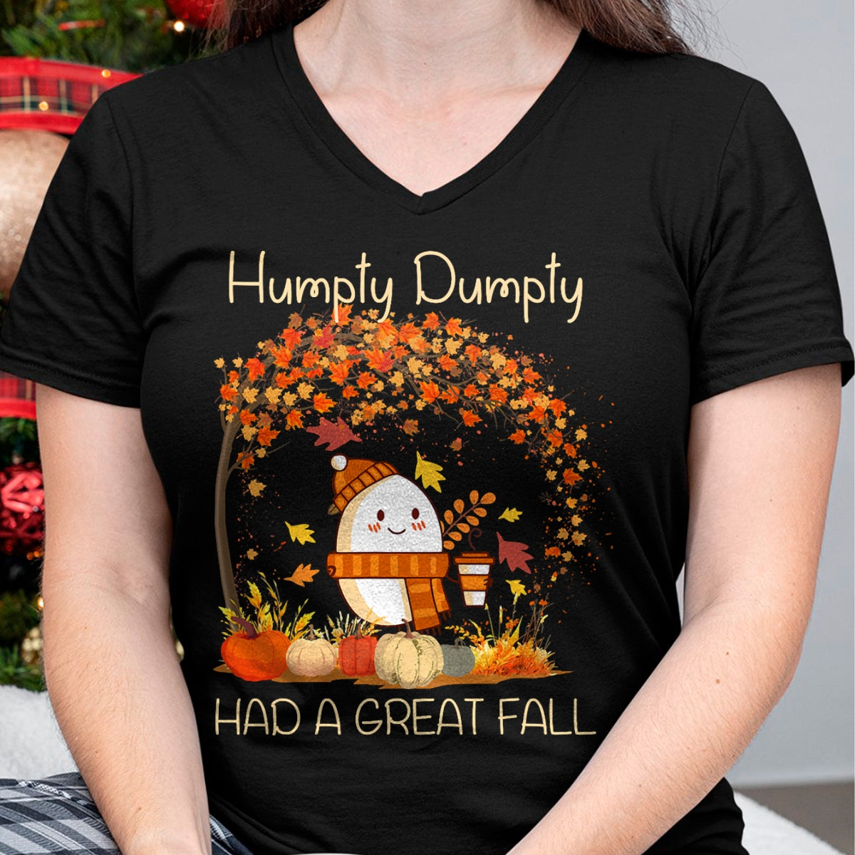 Best Thanksgiving Family Shirt , Funny Thanksgiving UnisexT-Shirt/Hoodie/Sweatshirt HLT00 - Humpty Dumpty Had A Great Fall Thanksgiving Autumn Halloween T-Shirt