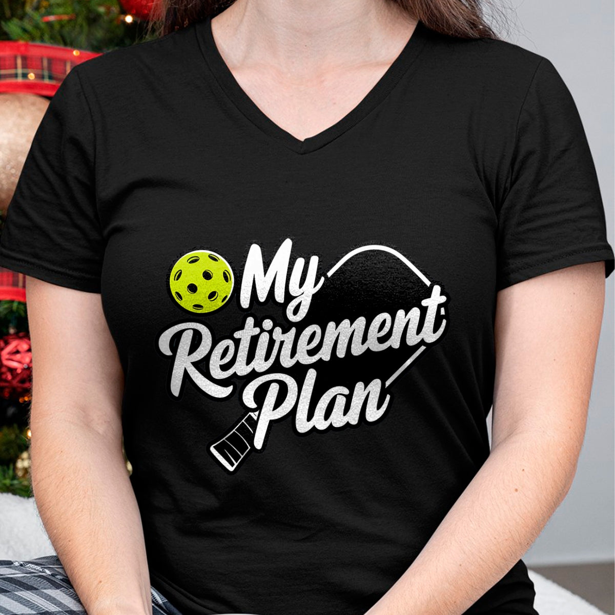 Funny Pickleball Shirt, Pickleball Lover Unisex T-Shirt/Hoodie/Sweatshirt HLT00 - My Retirement Plan Pickleball T-Shirt