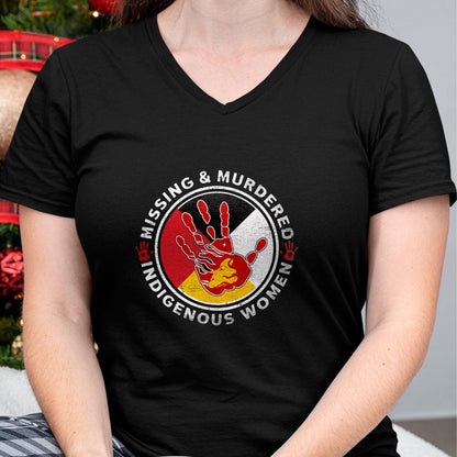 Native American T-Shirts, Vintage Native American Unisex T-Shirt/Hoodie/Sweatshirt HLT00 - MMIW Missing & Murdered Indigenous Women Red Hand