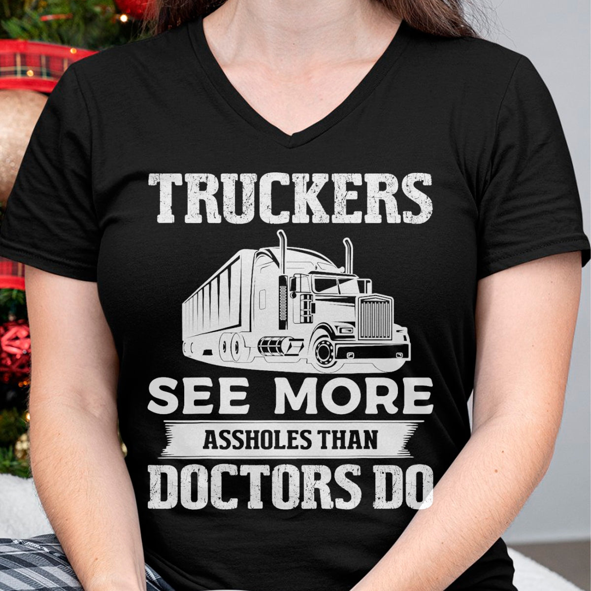 Best Truck Driver Life Shirt, Funny Trucker UnisexT-Shirt/Hoodie/Sweatshirt HLT00 - Truckers See More Funny Truck Driver Gifts for Trucking Dads T-Shirt (1)