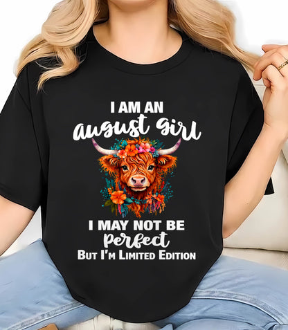 AUGUST GIRL ONE OF A KIND TEE - FOR WOMEN - TLEE08 (SKU2607-296-08)