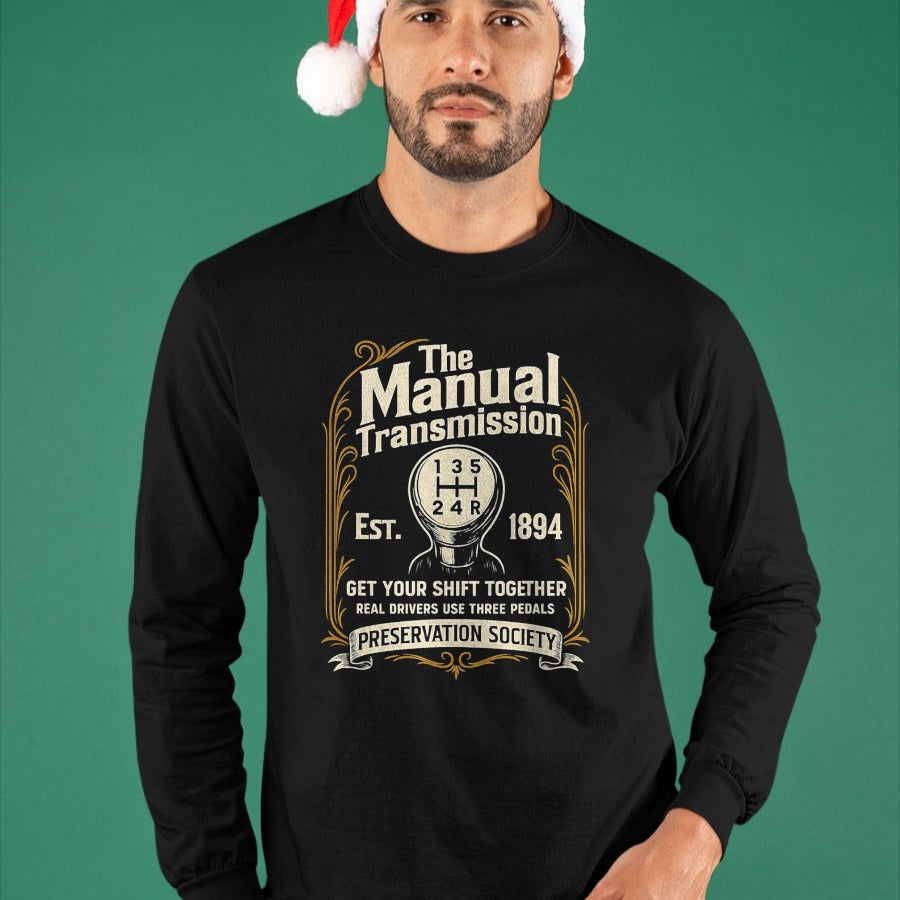 Best Mechanic Life Shirt, Funny Mechanic UnisexT-Shirt/Hoodie/Sweatshirt HLT00 - The Manual Transmission Preservation Society - Car Guy T-Shirt