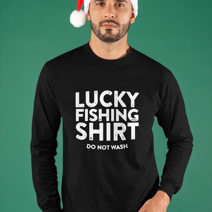 Gift for Dad Shirt, Funny Dad Unisex T-Shirt/Hoodie/Sweatshirt HLT00 – Lucky Fishing Shirt Do Not Wash Funny Fisherman Dad Men T-Shirt