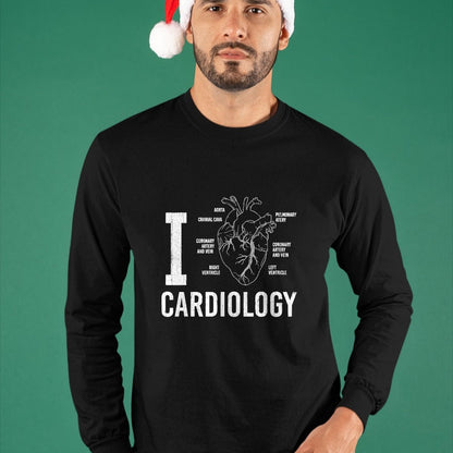 Best Doctor Shirt, Funny Doctor UnisexT-Shirt/Hoodie/Sweatshirt HLT00 - I Heart Funny Cardiologist Cardiology Graphic T-Shirt