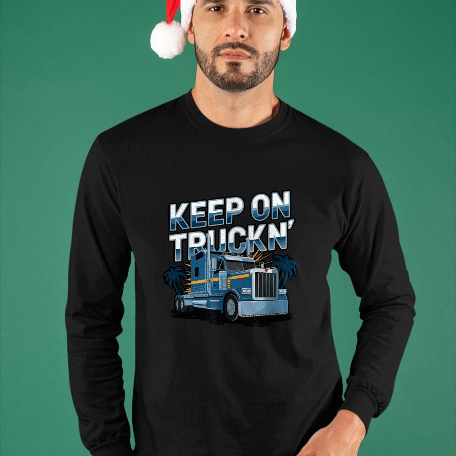 Best Truck Driver Life Shirt, Funny Trucker UnisexT-Shirt/Hoodie/Sweatshirt HLT00 - Long Haul Truck Driver Vehicle Truck Driving Trucker T-Shirt